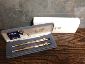 Quill Pen and Pencil Set