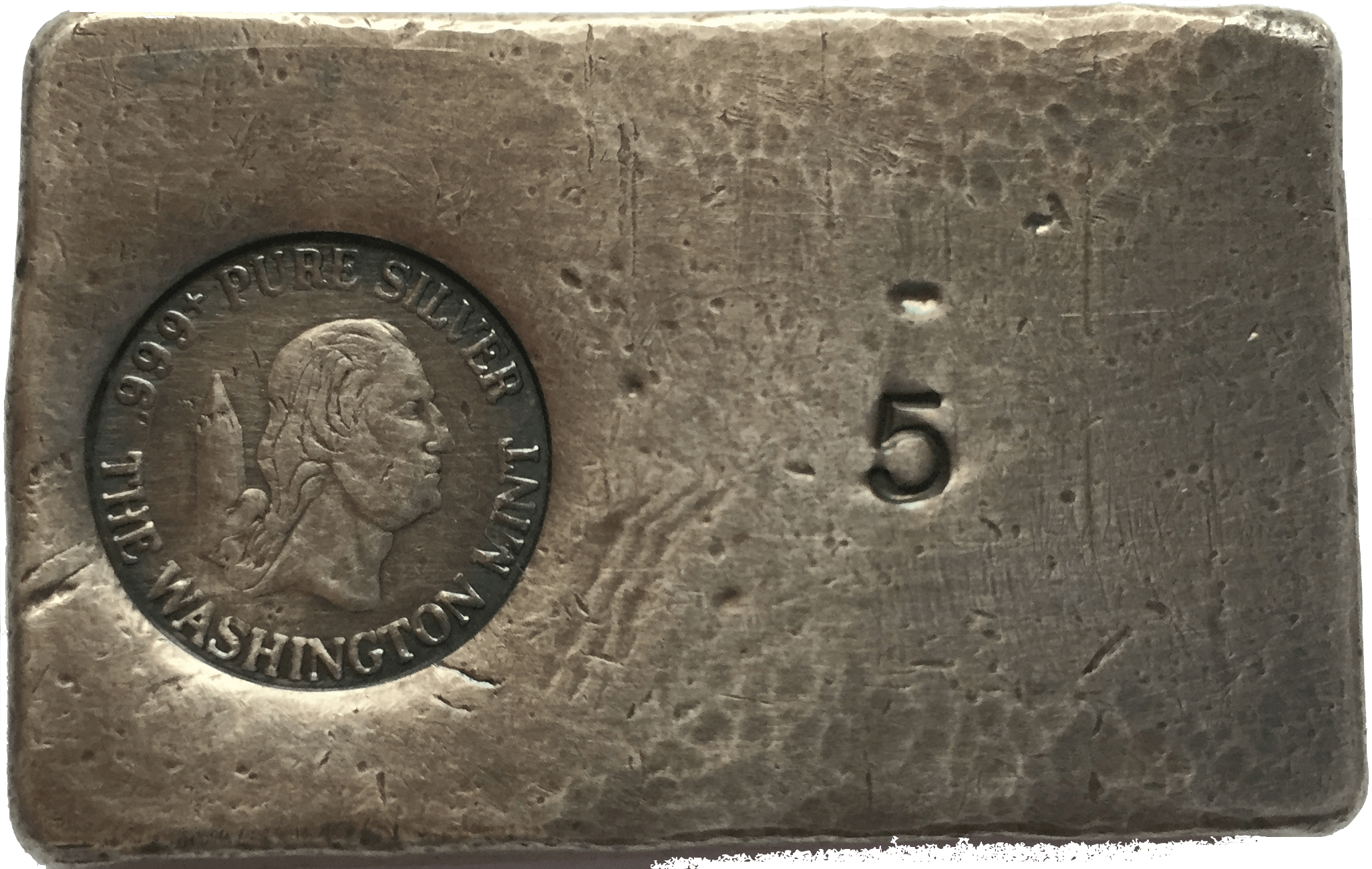 Liberty Head Design Details about   The Washington Mint 999 Fine Silver Art Bar 