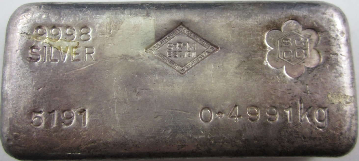 SRM 0.4991kg serial 5191 SCCC stamp 1