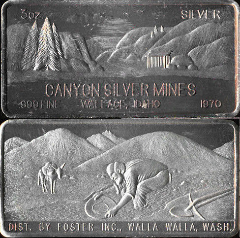 1970 CANYON SILVER MINES