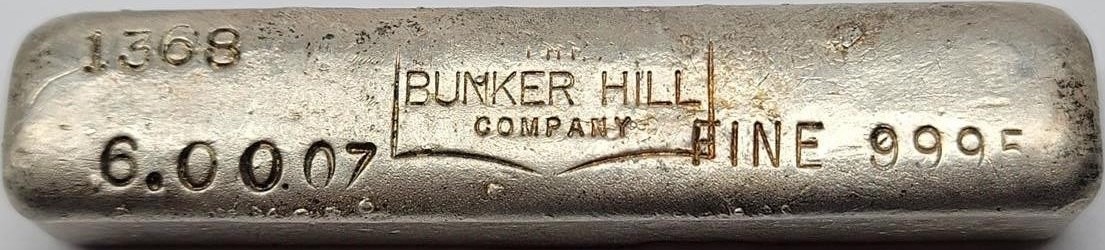 Bunker Hill finger bar mid stamp